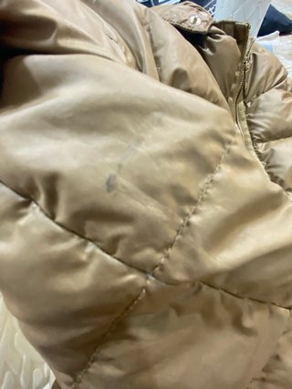 Moncler Piumino Donna Taglia 2 Marrone