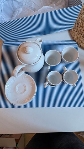 Juego de café Bidasoa porcelana