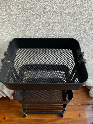 Carrito Ikea Negro