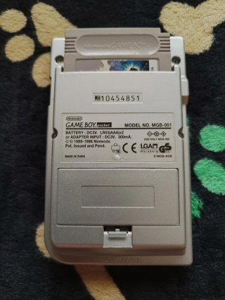 Game Boy Pocket Plata + Juego