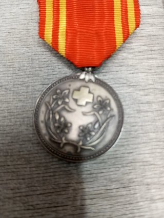 Medalla Cruz Roja Manchuria WW2