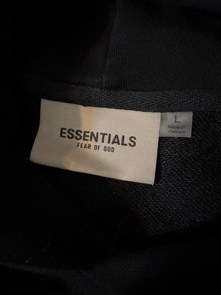 Sudadera Essentials negra