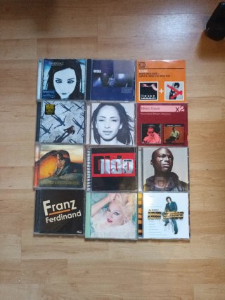 Lote 10 CDs Pop Rock Jazz Soul
