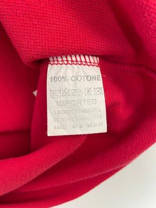 Polo Levi's Rojo Clásico Piqué