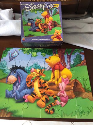 N 10 scatole Puzzle Disney e vari completi