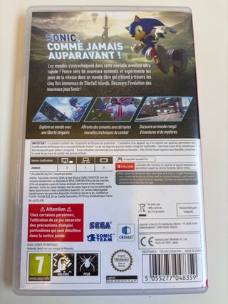 Sonic Frontiers Nintendo Switch