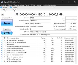 Disco Duro Seagate Barracuda Pro 10TB