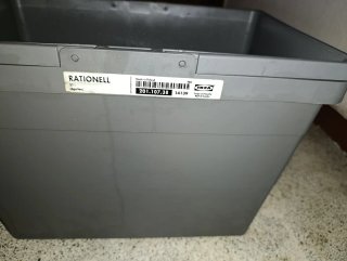 Conjunto reciclaje basura IKEA RATIONELL