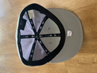 Gorra Yankees New Era 59FIFTY Gris Talla 7 1/4