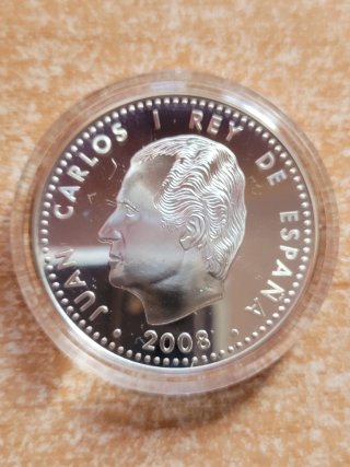 Moneda 10€ Plata Campeones Europa 2008