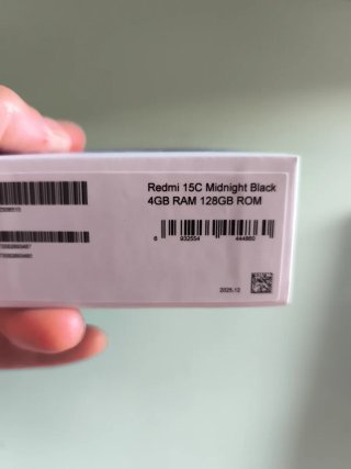 Xiaomi Redmi 15C 128GB negro