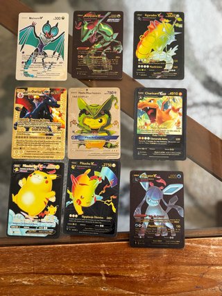 Cartas Pokémon V, VMAX y GX