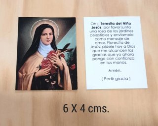 Figura Sta. Teresita Niño Jesús 15/16 cm