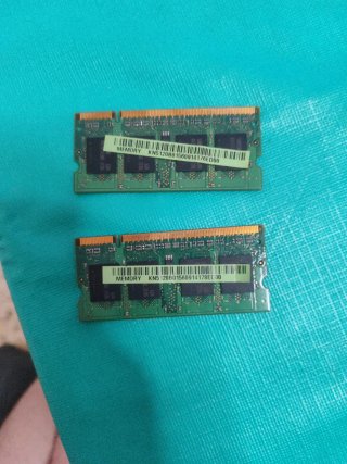 2x Memoria RAM Portátil Samsung 512MB