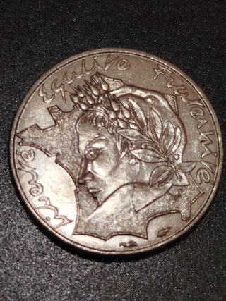 Moneda Conmemorativa Francesa