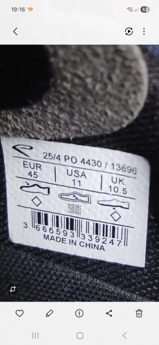 BOTAS EKOI PERF. ROAD CARBON TECH NUEVAS