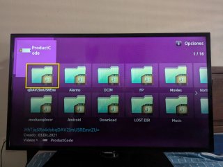 TV Samsung 39" con defecto para reparar