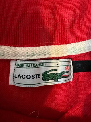 Polo Lacoste Rojo