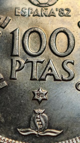 13 Monedas 100 Pesetas 1980 Juan Carlos I año 1980
