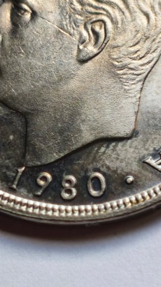 13 Monedas 100 Pesetas 1980 Juan Carlos I año 1980