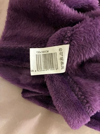 Manta Morada Suave