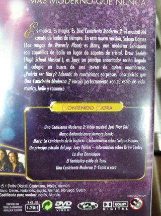 DVD Una Cenicienta Moderna 2 (Español)