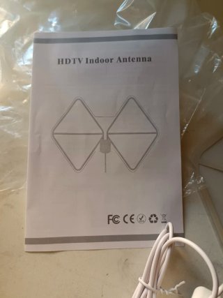 Antena TV Interior Amplificador USB