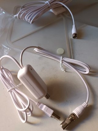 Antena TV Interior Amplificador USB