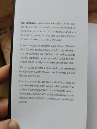 IKER JIMÉNEZ , Fronteras de lo Imposible