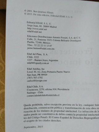 IKER JIMÉNEZ , Fronteras de lo Imposible