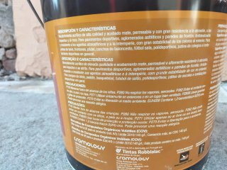 Pintura para pistas deportivas 15L Rojo