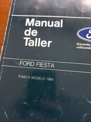 Manual taller de Ford Fiesta hasta 1984 DOS TOMOS