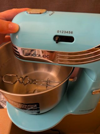 Amasadora Cecotec azul