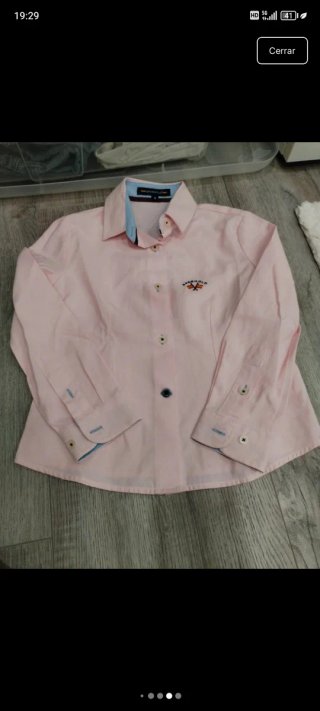 Camisa niño rosa Spagnolo