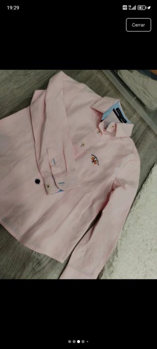 Camisa niño rosa Spagnolo