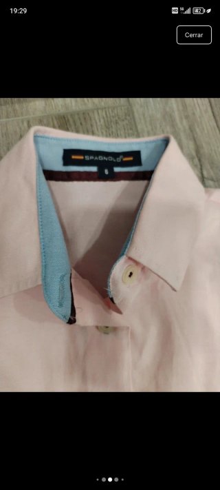 Camisa niño rosa Spagnolo