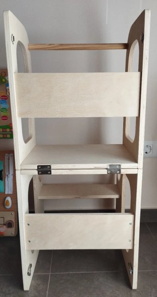 Torre di apprendimento Montessori in legno