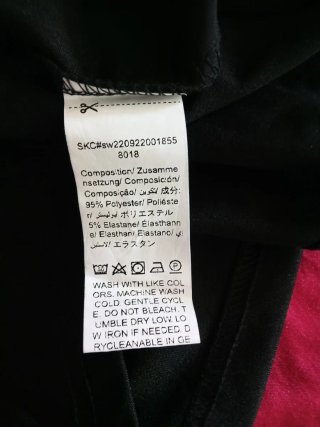 Vestido Mini SHEIN Negro/Plata Talla XS