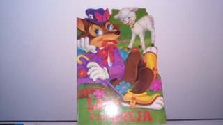 EL LOBO Y LA OVEJA . CUENTO TROQUELADO 1986