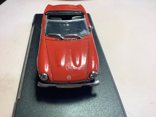 Coche FIAT 124 SPYDER 1/43 STARLINE