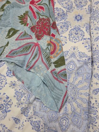 Vestido lino Italiano. 100x100 lino.M/L