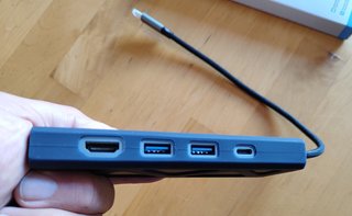 6-in-1 hub con SSD NVMe HDMI 4K - Nuovo