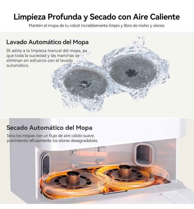 JONR T5 Pro Robot Aspirador y Fregasuelos