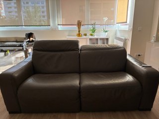 Sofá Natuzzi Italia Piel premium Cat.25 d 3 plazas