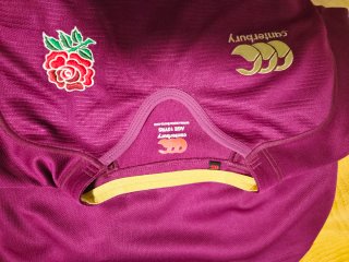 Camiseta Rugby Inglaterra Canterbury Niños