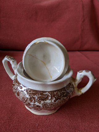Juego de café-te La Cartuja de Sevilla