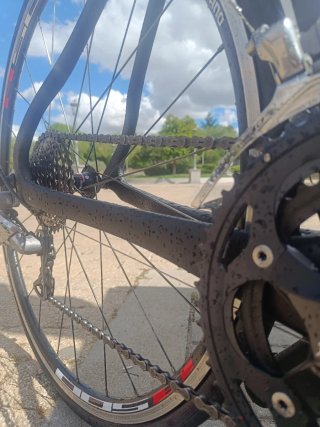 Bicicleta de carretera carbono