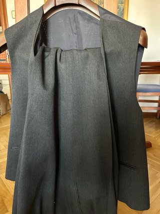 Traje de caballero gris 3 piezas
