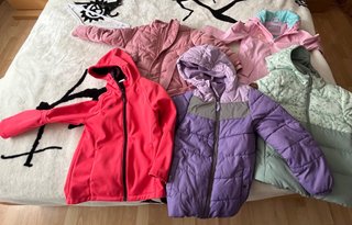 Lote 4 Chaquetas Niña Talla 4-5