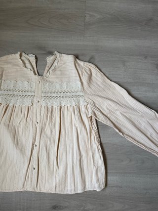 Blusa beige talla única
